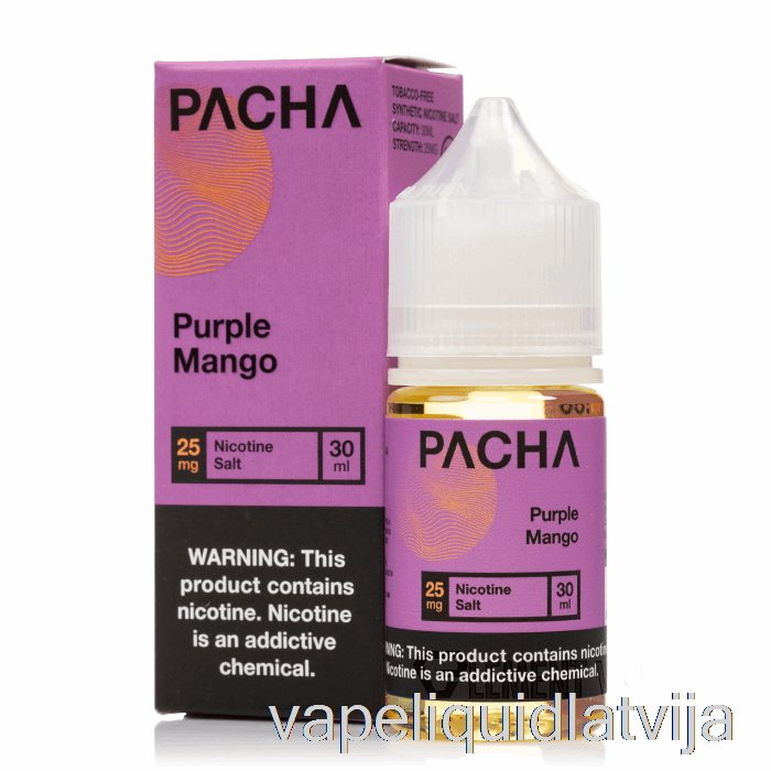 Purple Mango - Pacha Salts - 30ml 25mg Vape šķidrums